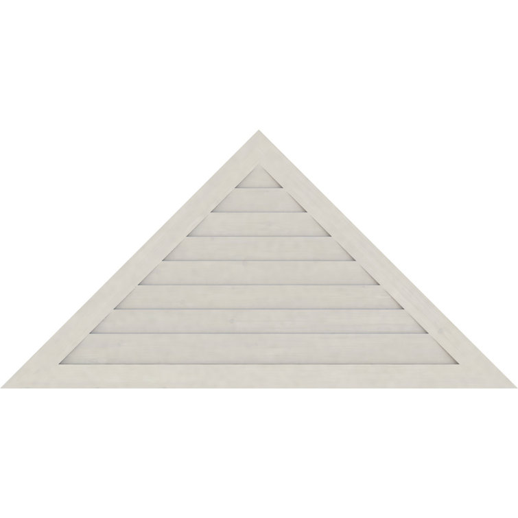 PCI Enterprises Pitch Wood Triangle Surface Mount Gable Vent Wayfair